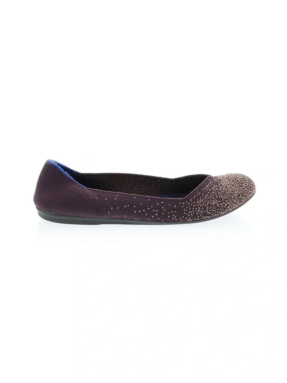 Rothy's twilight metallic point toe Sparkle Ballet Flat